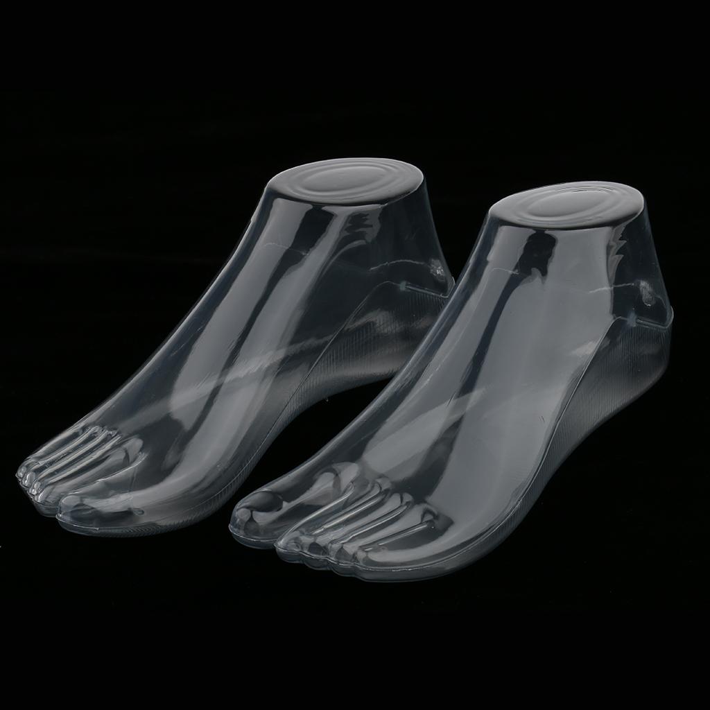 Sock Organizer Tray - Manekin Kaki Wanita Plastik untuk Pajangan