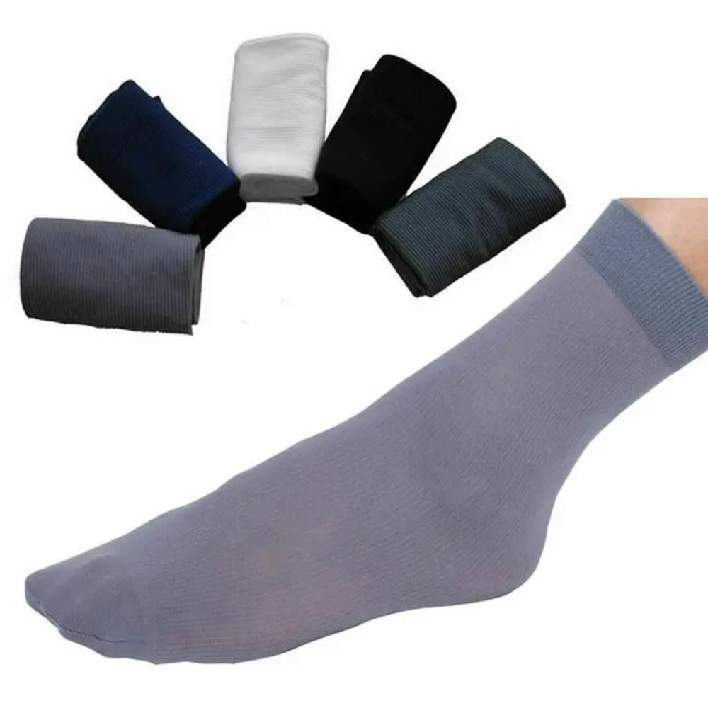 10 Pasang Kaus Kaki Pria Kasua - Silk Sock Bamboo ulasan dan harga