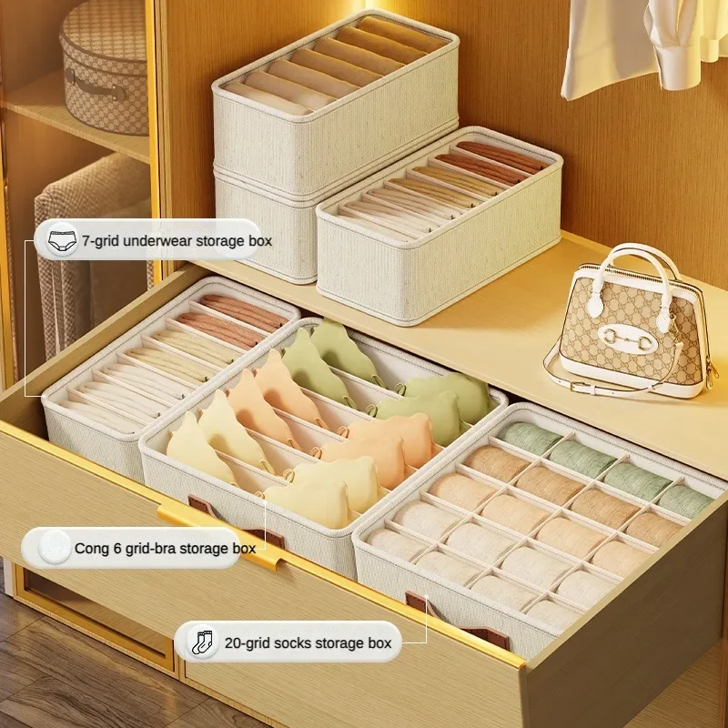 1-5 Buah Organizer Laci Kain u - Sock Organizer Tray ulasan dan harga