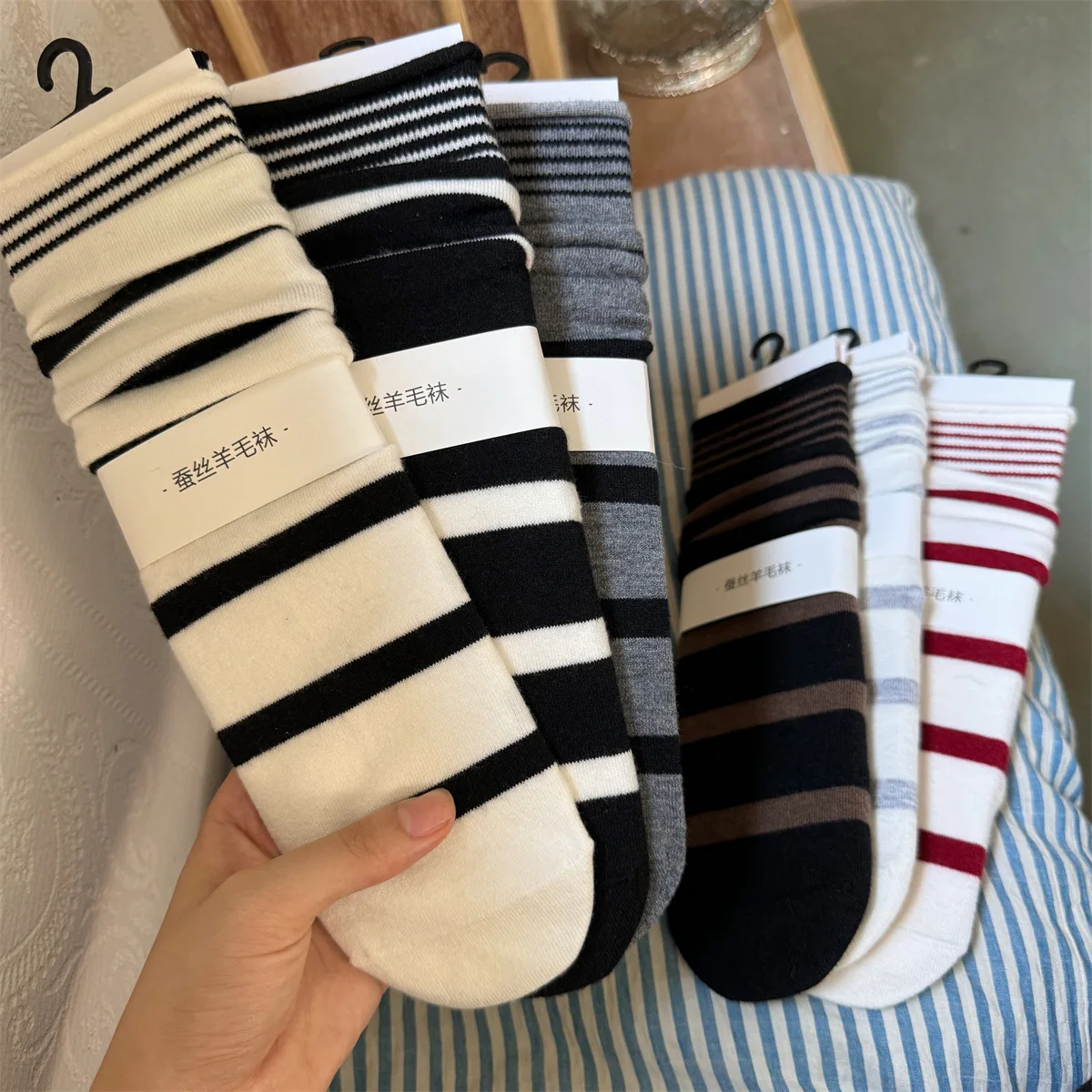 Kaus kaki wanita sutra wol ber - Silk Sock Bamboo ulasan dan harga